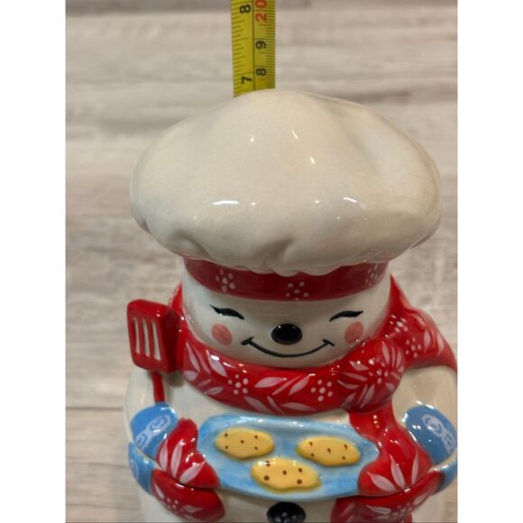 Temp-Tations Holiday Christmas Snowman 18oz Jar Figurine by Tara - Picture 12 of 12